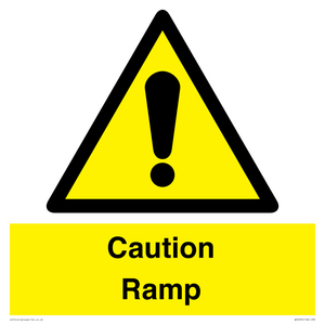 Caution Ramp